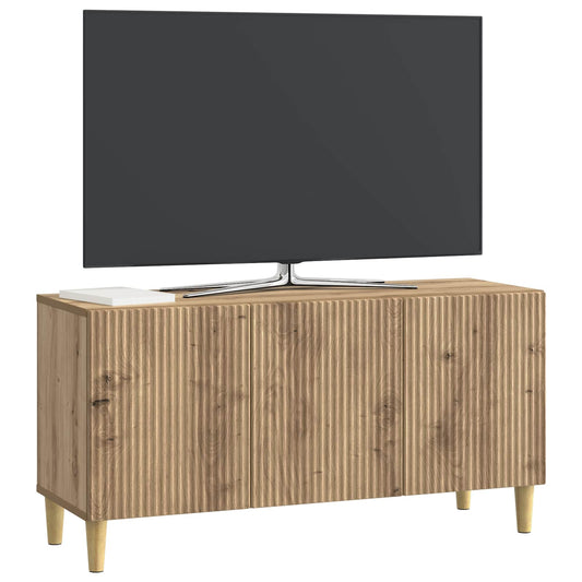 vidaXL Ντουλάπι TV Artisan Δρυς 99 x 34,5 x 50 εκ. Επεξεργασμένο Ξύλο