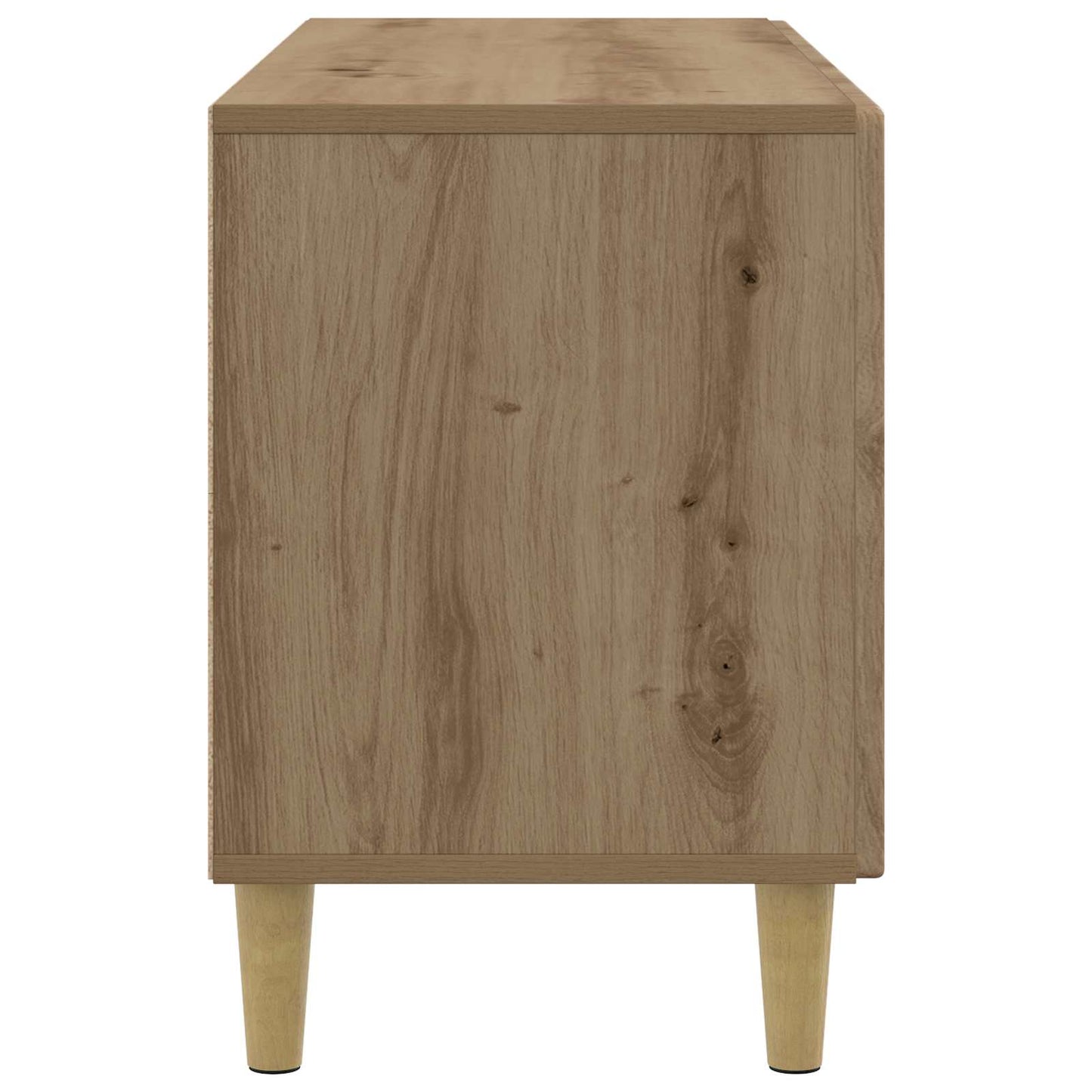 vidaXL Ντουλάπι TV 99 x 34,5 x 50 εκ. Artisan Δρυς Επεξεργασμένο Ξύλο
