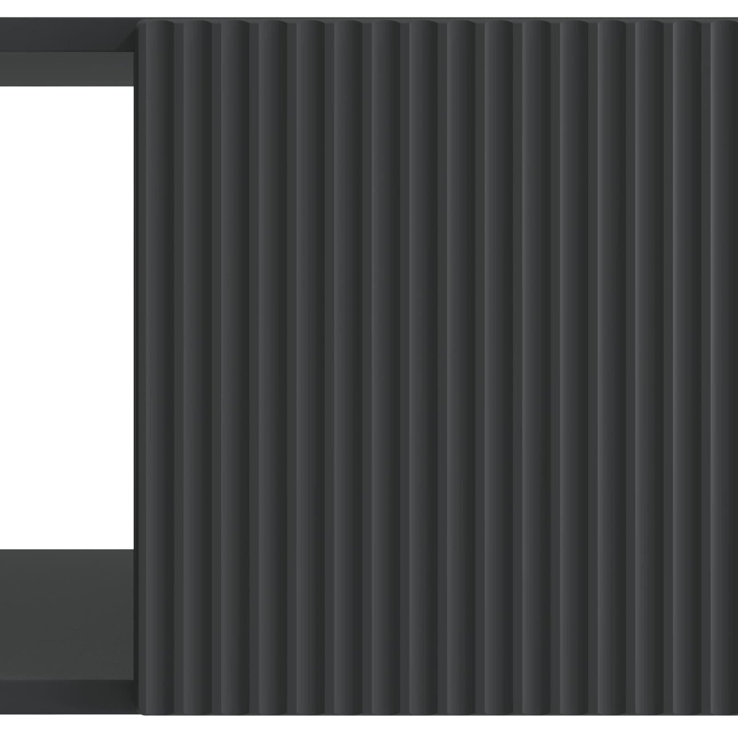 vidaXL Τραπεζάκι σαλονιού Μαύρο 90 x 50 x 40 cm Επεξεργασμένο Ξύλο