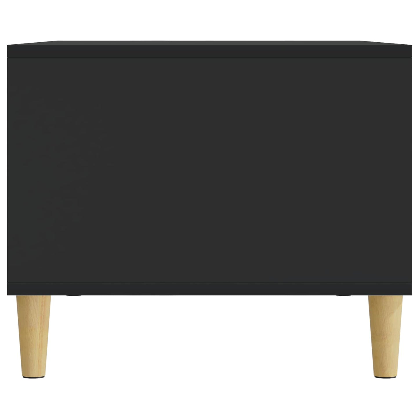 vidaXL Τραπεζάκι σαλονιού Μαύρο 90 x 50 x 40 cm Επεξεργασμένο Ξύλο