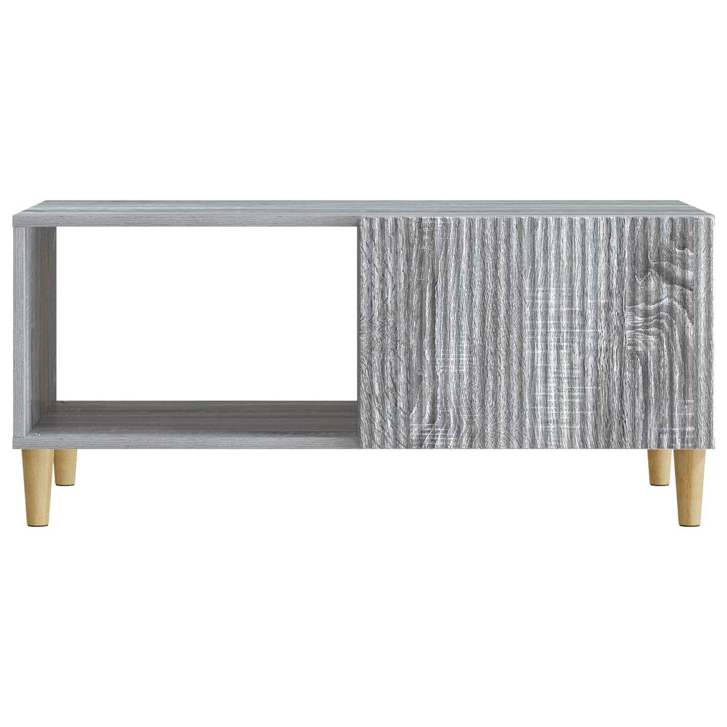 vidaXL Τραπεζάκι σαλονιού Γκρι Sonoma 90 x 50 x 40 cm