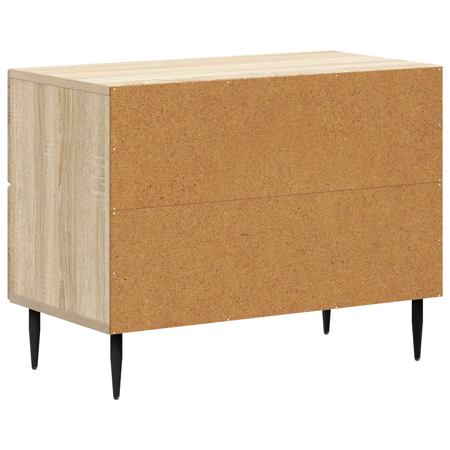 vidaXL Κομοδίνο Sonoma Δρυς 62 x 34,5 x 47,5 εκ Επεξεργασμένο Ξύλο