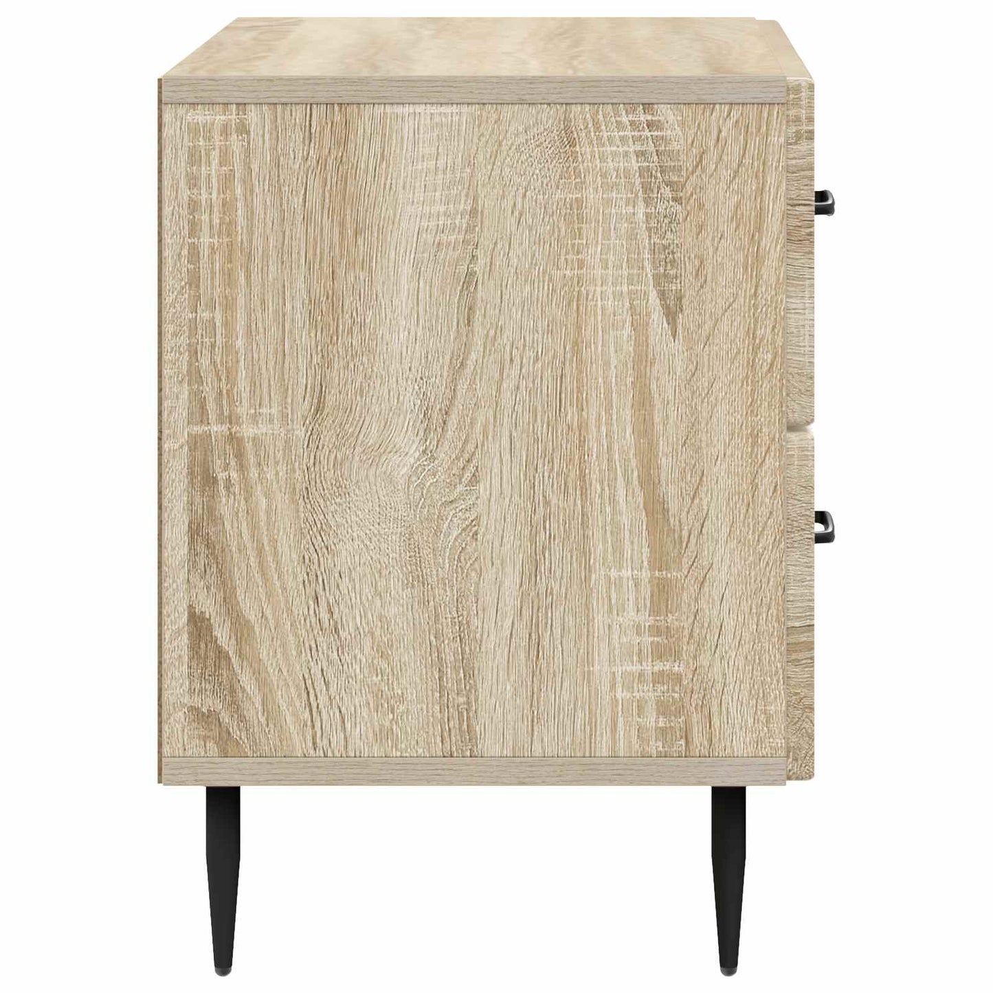 vidaXL Κομοδίνο Sonoma Δρυς 62 x 34,5 x 47,5 εκ Επεξεργασμένο Ξύλο