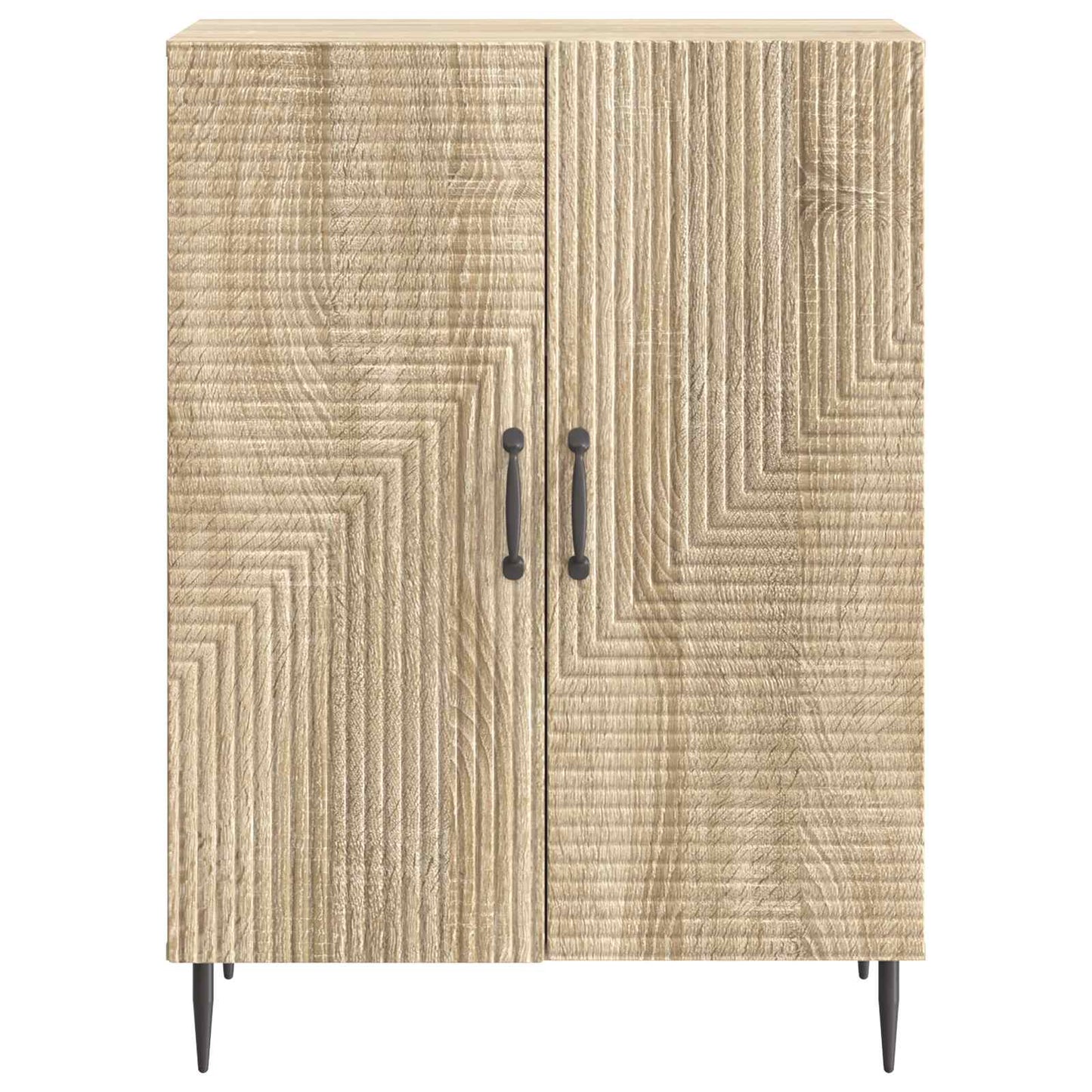 vidaXL Πλαϊνό γραφείο Sonoma Δρυς 66 x 34,5 x 89,5 εκ