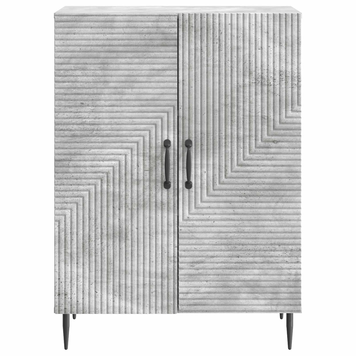 vidaXL Πλαϊνό γραφείο Γκρι Σκυροδέματος 66 x 34,5 x 89,5 εκ