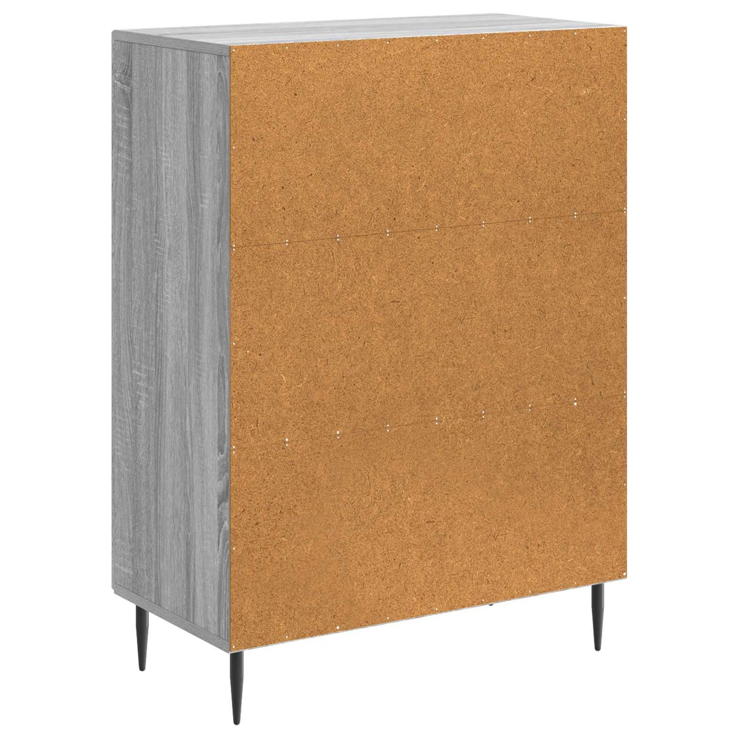 vidaXL Πλαϊνό γραφείο Γκρι Sonoma 66 x 34,5 x 89,5 εκ