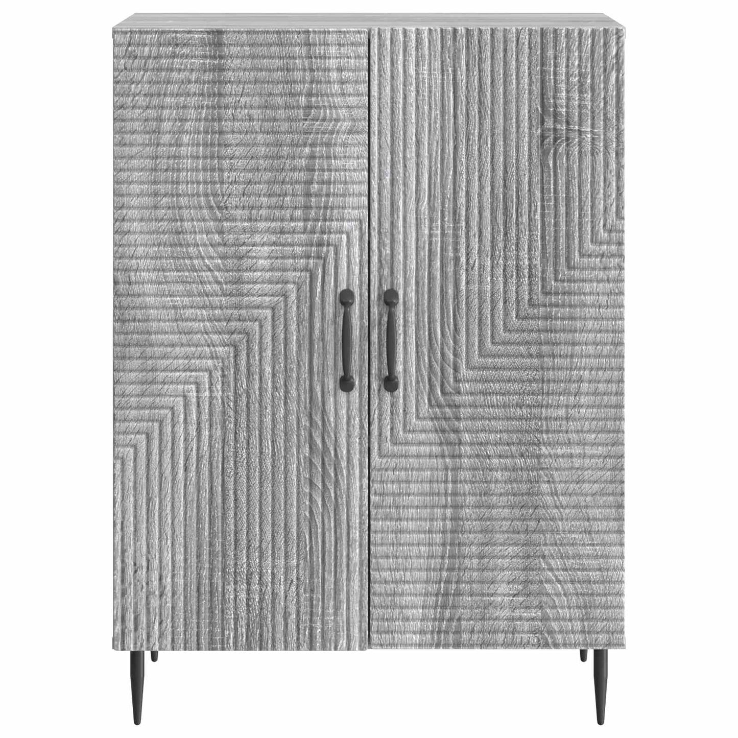 vidaXL Πλαϊνό γραφείο Γκρι Sonoma 66 x 34,5 x 89,5 εκ
