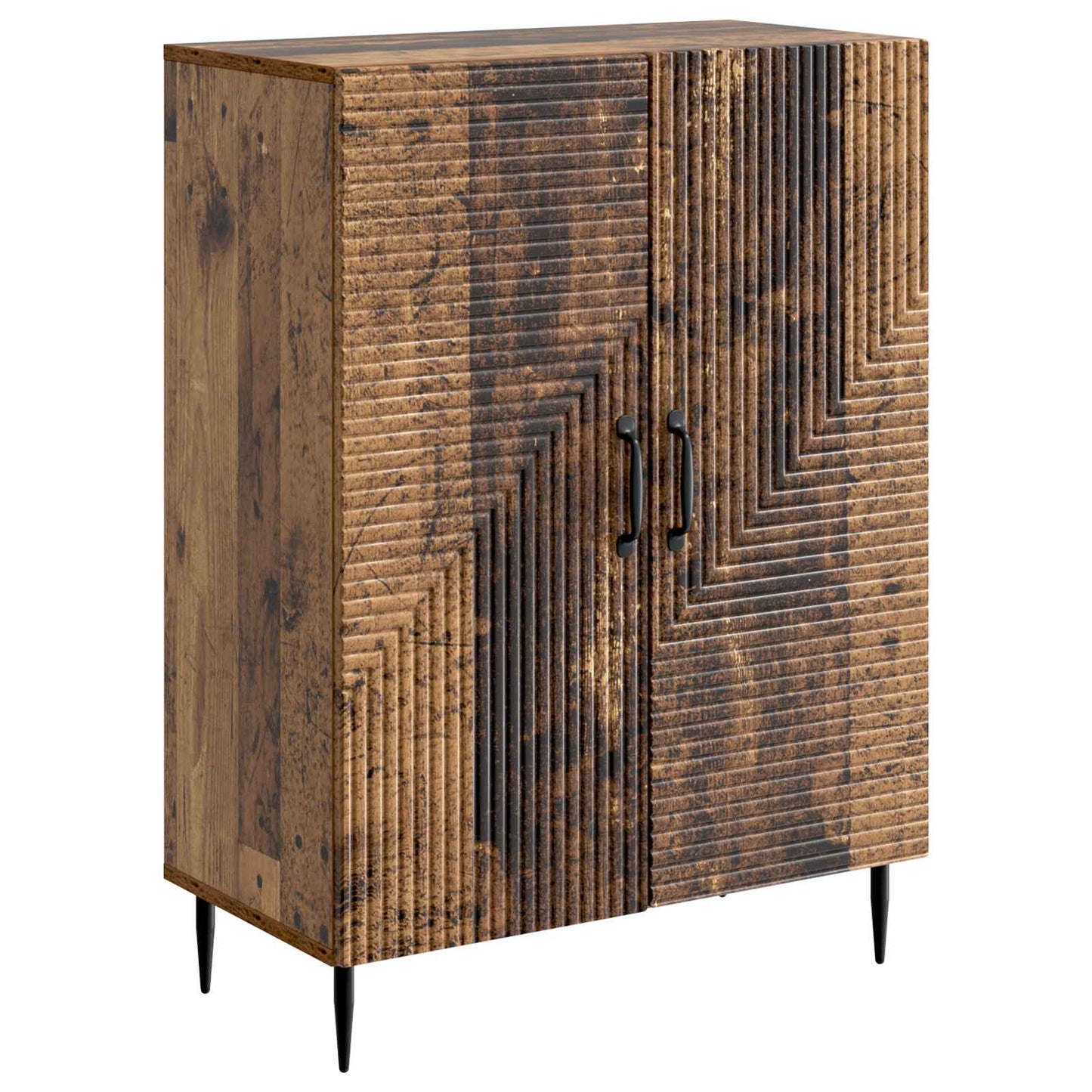 vidaXL Πλαϊνό γραφείο Παλαιωμένο ξύλο 66 x 34,5 x 89,5 εκ