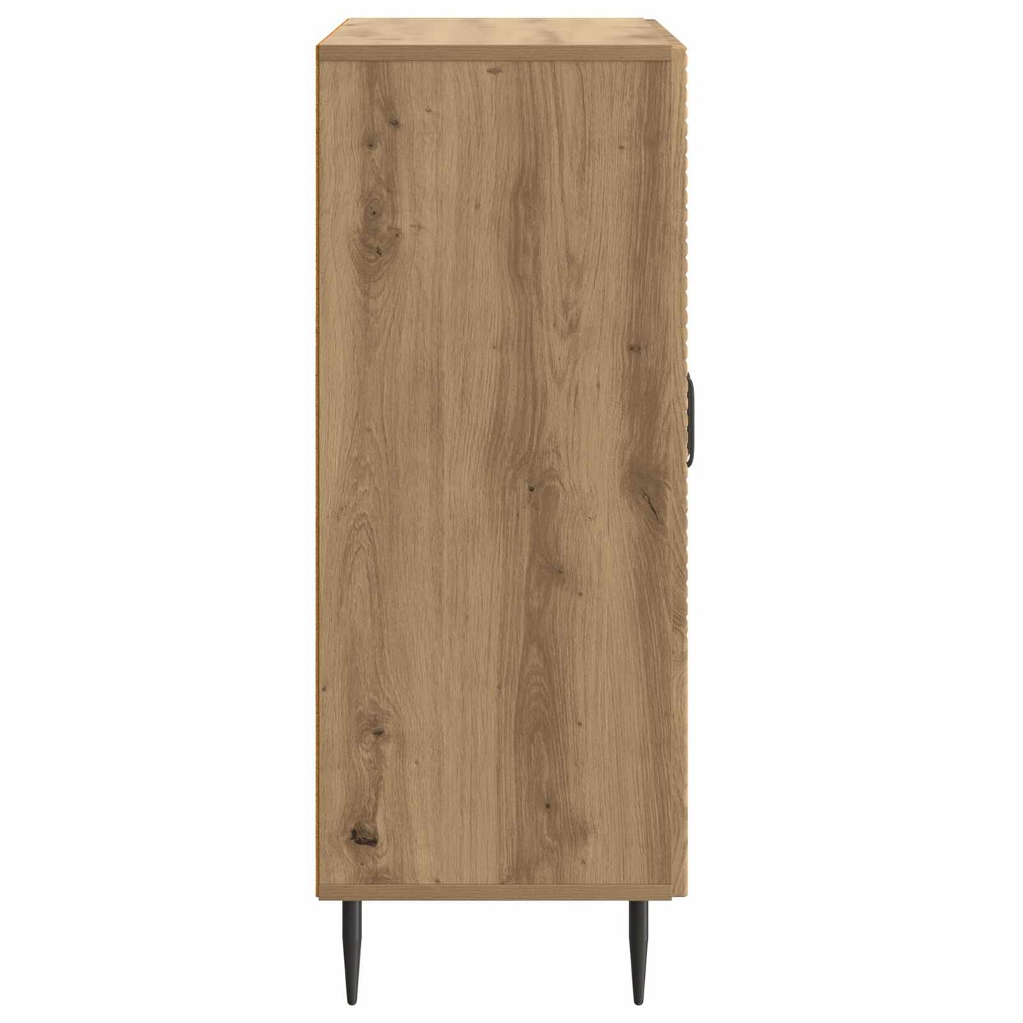 vidaXL Πλαϊνό γραφείο Artisan Δρυς 66 x 34,5 x 89,5 εκ