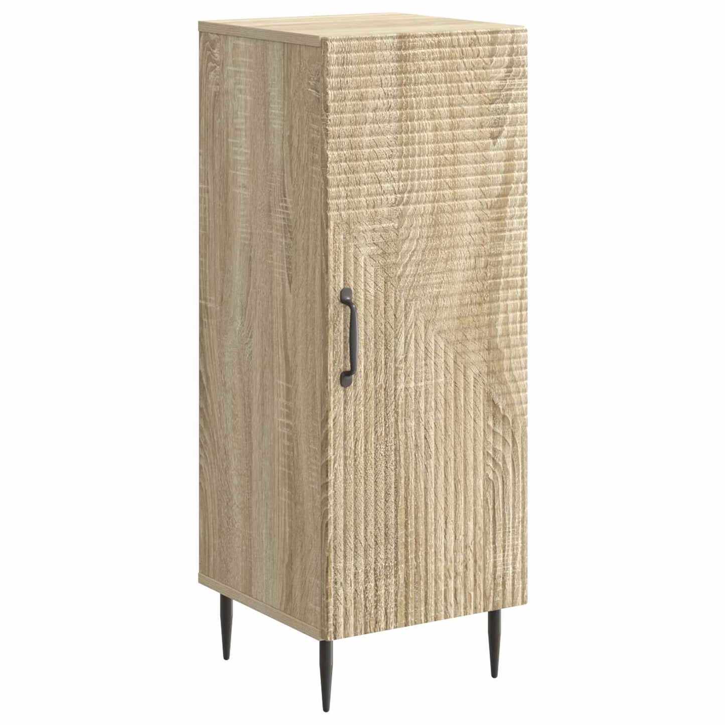 vidaXL Πλαϊνό γραφείο Sonoma Δρυς 33 x 34,5 x 89,5 εκ