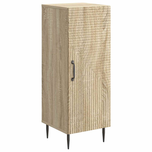 vidaXL Πλαϊνό γραφείο Sonoma Δρυς 33 x 34,5 x 89,5 εκ