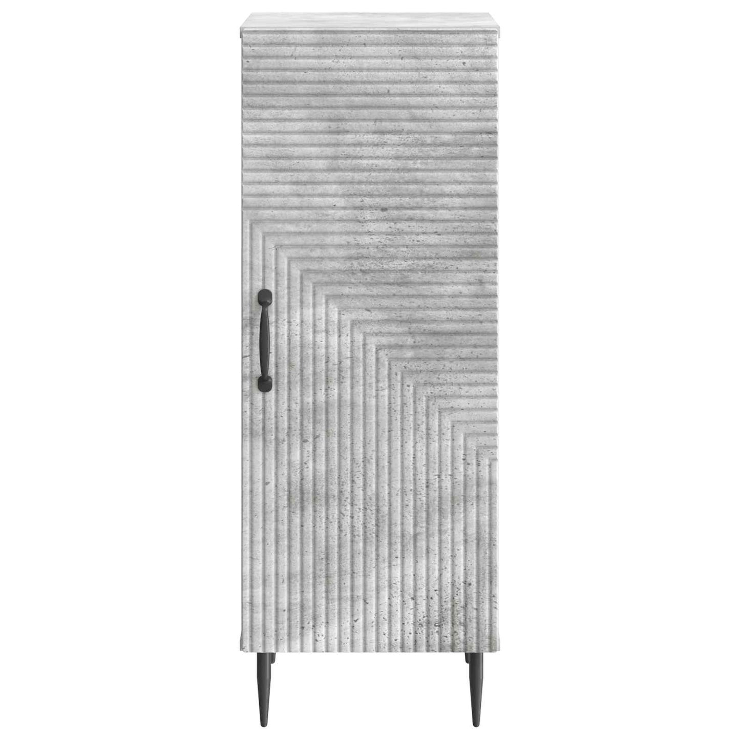 vidaXL Πλαϊνό γραφείο Γκρι Σκυροδέματος 33 x 34,5 x 89,5 εκ
