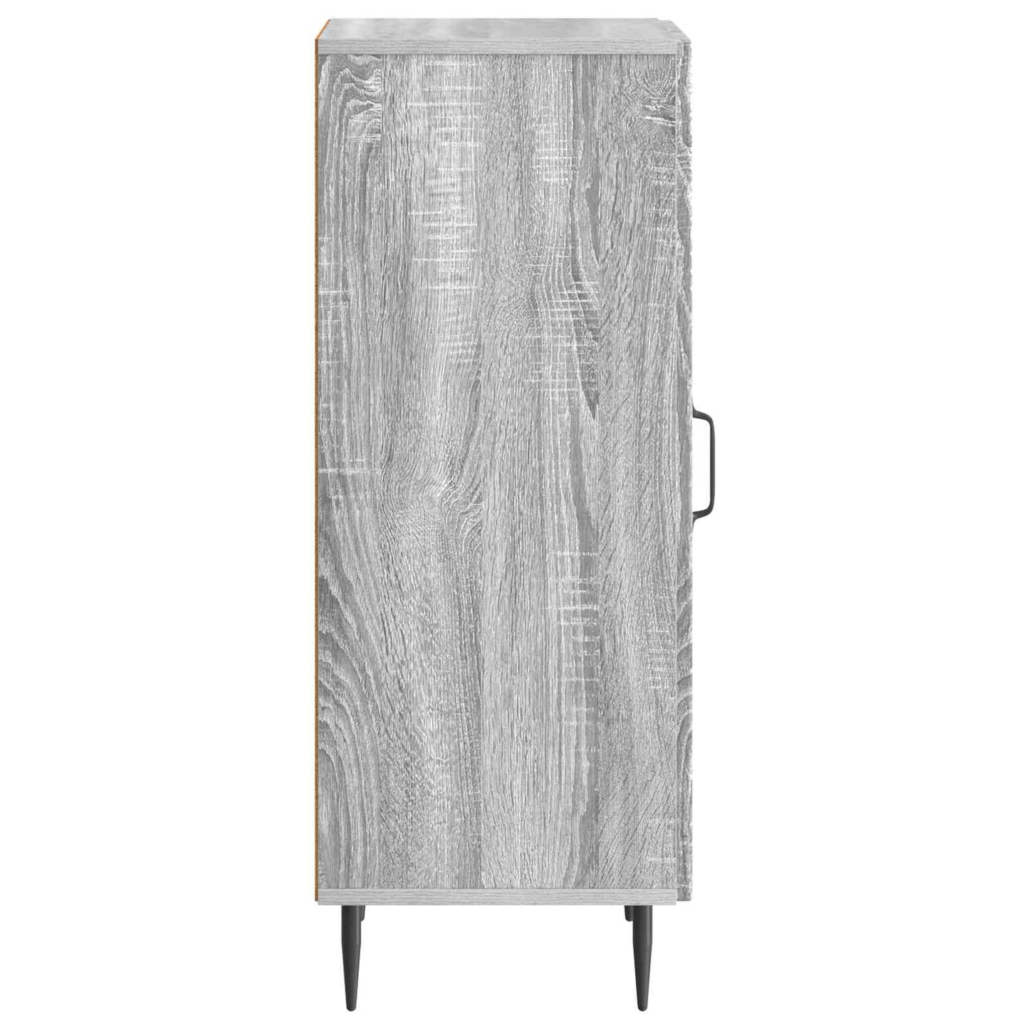 vidaXL Πλαϊνό γραφείο Γκρι Sonoma 33 x 34,5 x 89,5 εκ