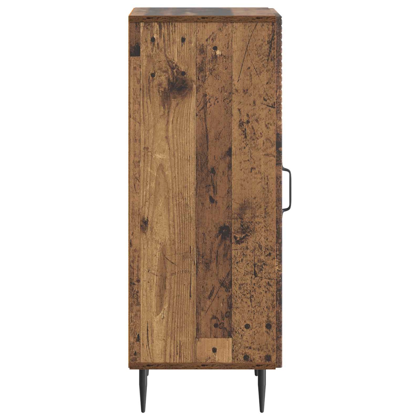 vidaXL Πλαϊνό γραφείο Παλαιωμένο ξύλο 33 x 34,5 x 89,5 εκ
