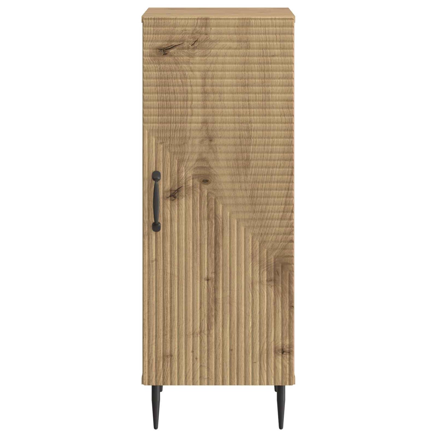 vidaXL Πλαϊνό γραφείο Artisan Δρυς 33 x 34,5 x 89,5 εκ