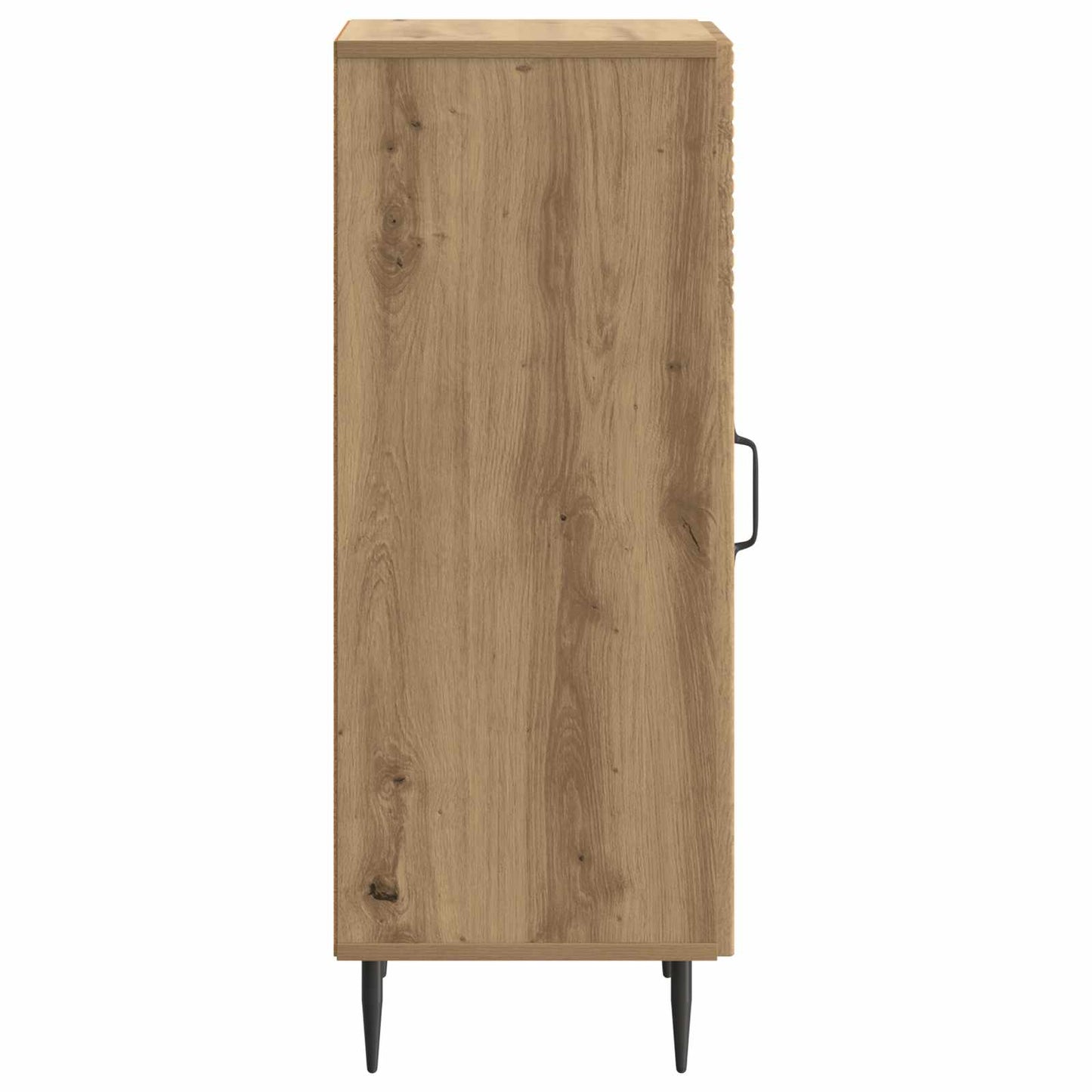vidaXL Πλαϊνό γραφείο Artisan Δρυς 33 x 34,5 x 89,5 εκ