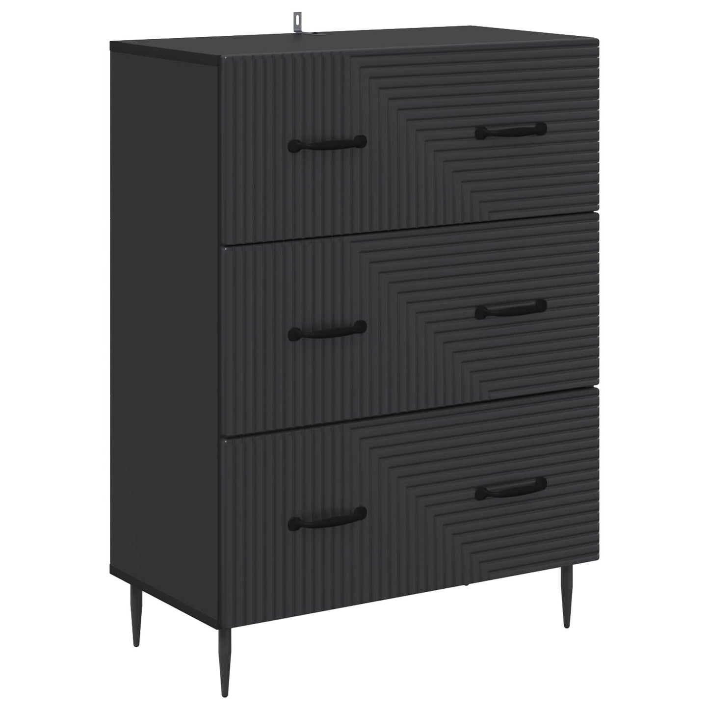vidaXL Ντουλάπι με Συρτάρια 66 x 34,5 x 89,5 εκ Επεξεργασμένο Ξύλο