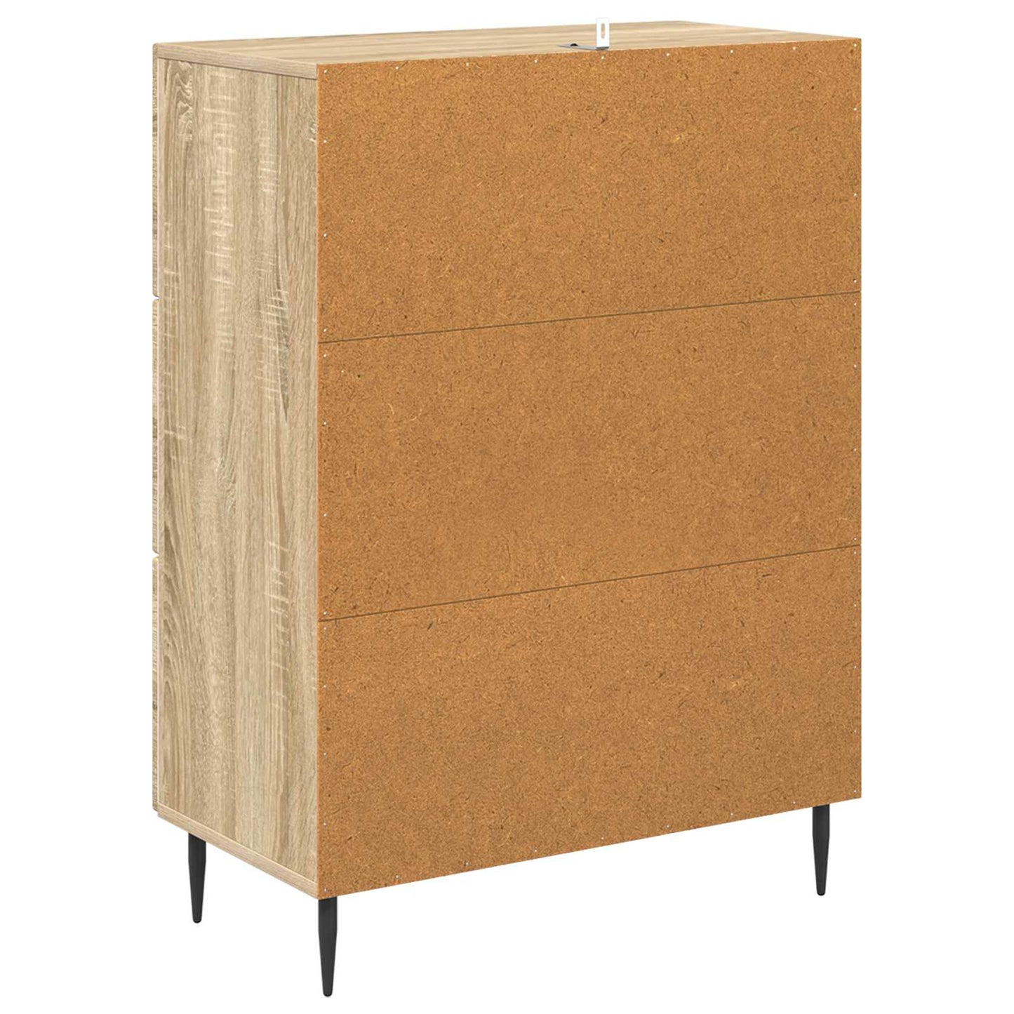 vidaXL Ντουλάπι με Συρτάρια 66 x 34,5 x 89,5 εκ Επεξεργασμένο Ξύλο