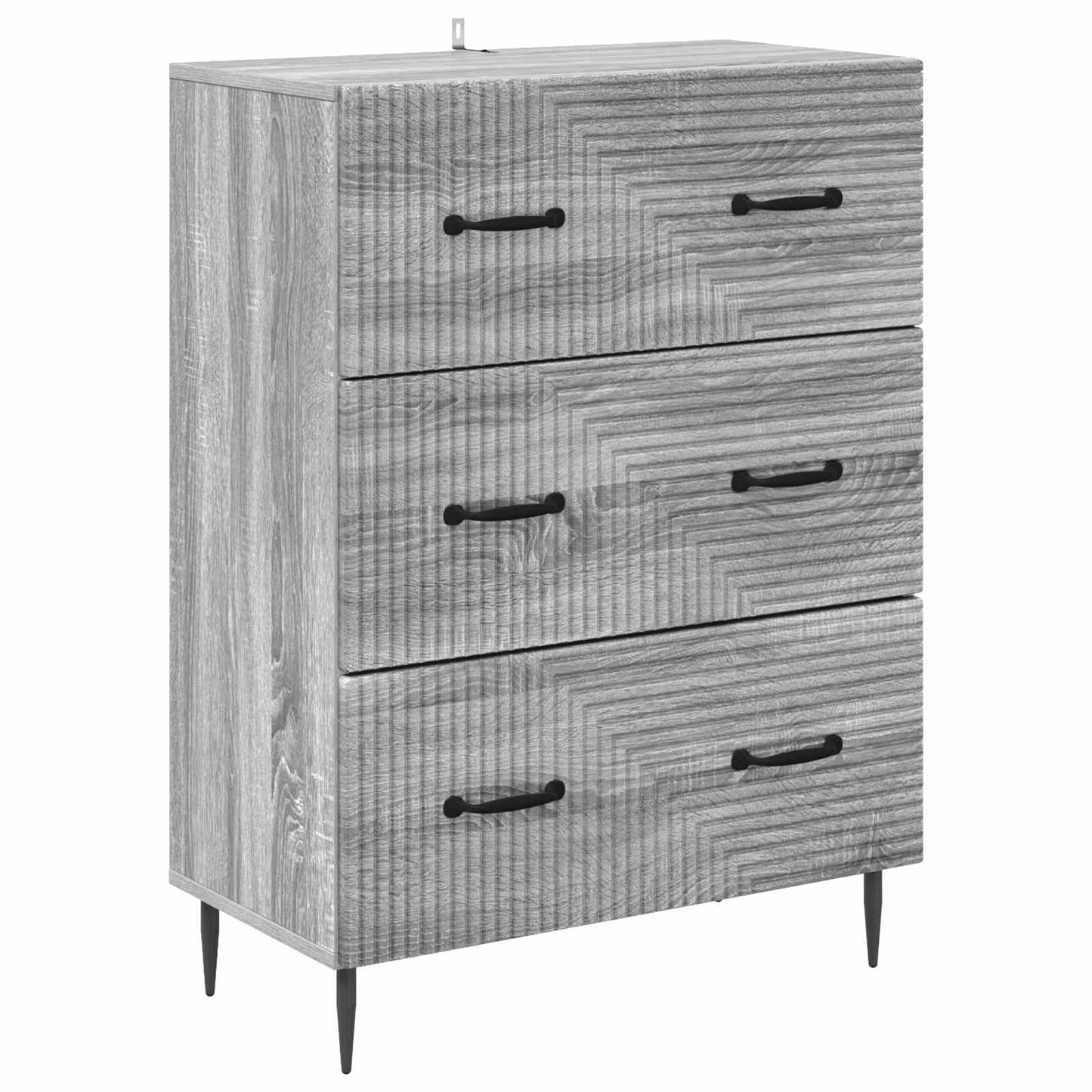 vidaXL Ντουλάπι με Συρτάρια 66 x 34,5 x 89,5 εκ Επεξεργασμένο Ξύλο