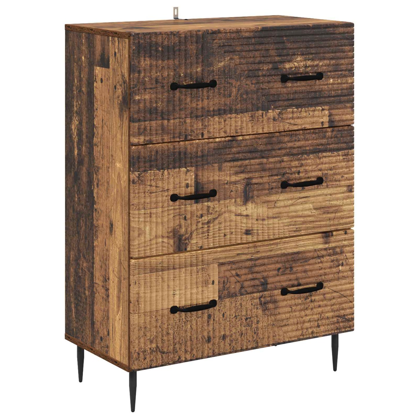 vidaXL Ντουλάπι με Συρτάρια 66 x 34,5 x 89,5 εκ Επεξεργασμένο Ξύλο