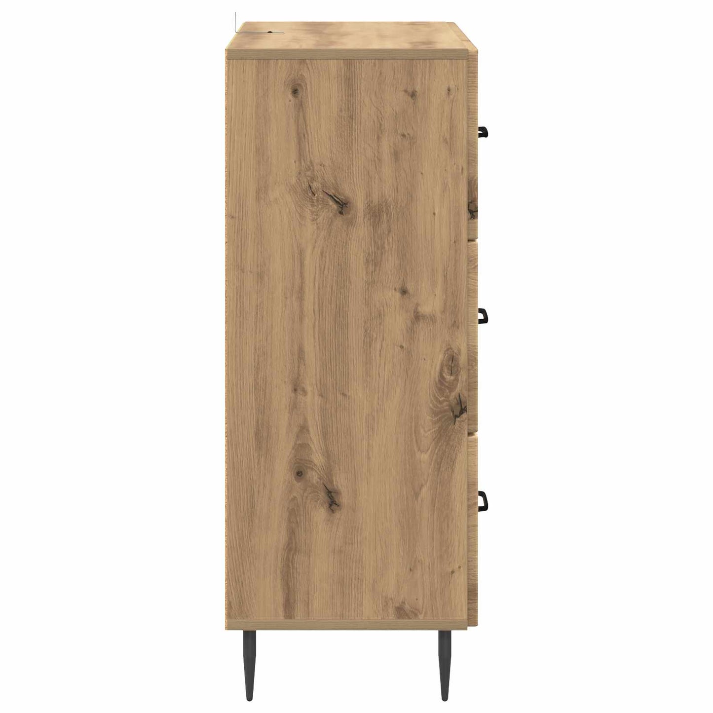 vidaXL Ντουλάπι με Συρτάρια 66 x 34,5 x 89,5 εκ Επεξεργασμένο Ξύλο