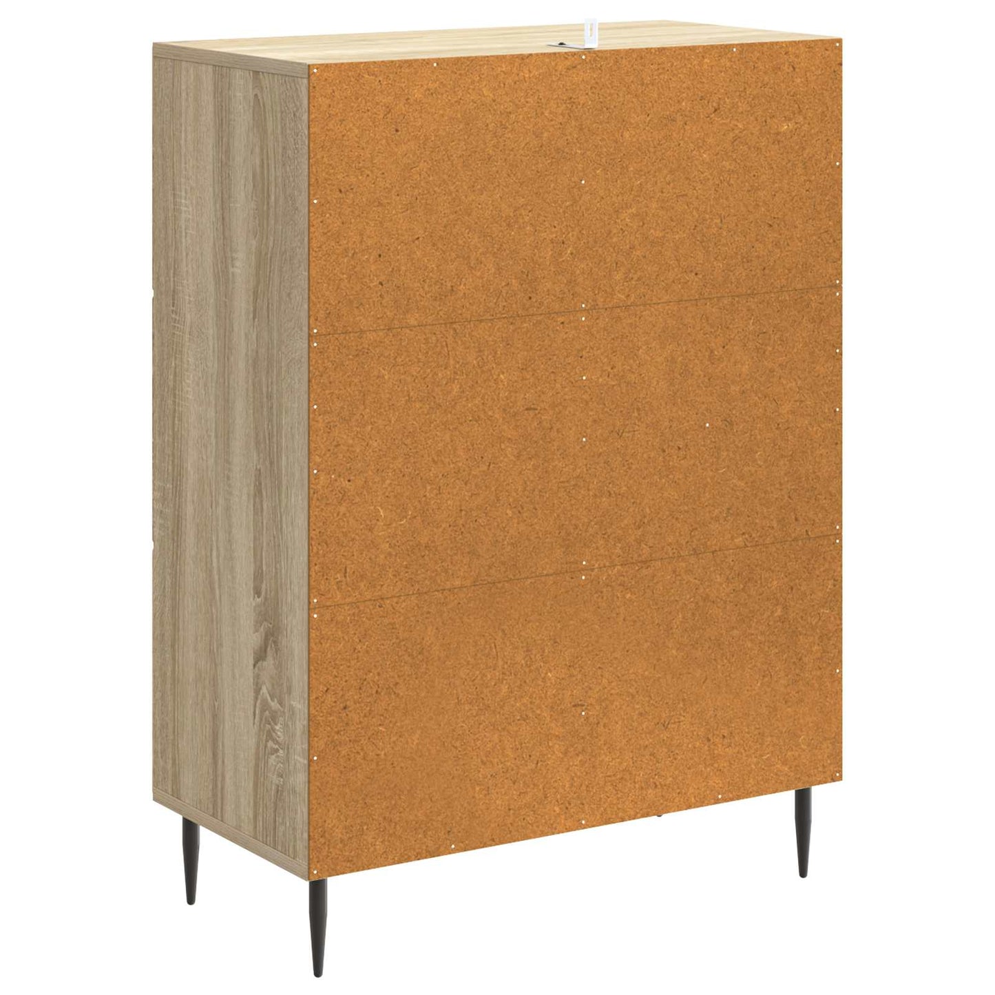 vidaXL Πλαϊνό γραφείο με συρτάρι Sonoma Δρυς 66 x 34,5 x 89,5 εκ