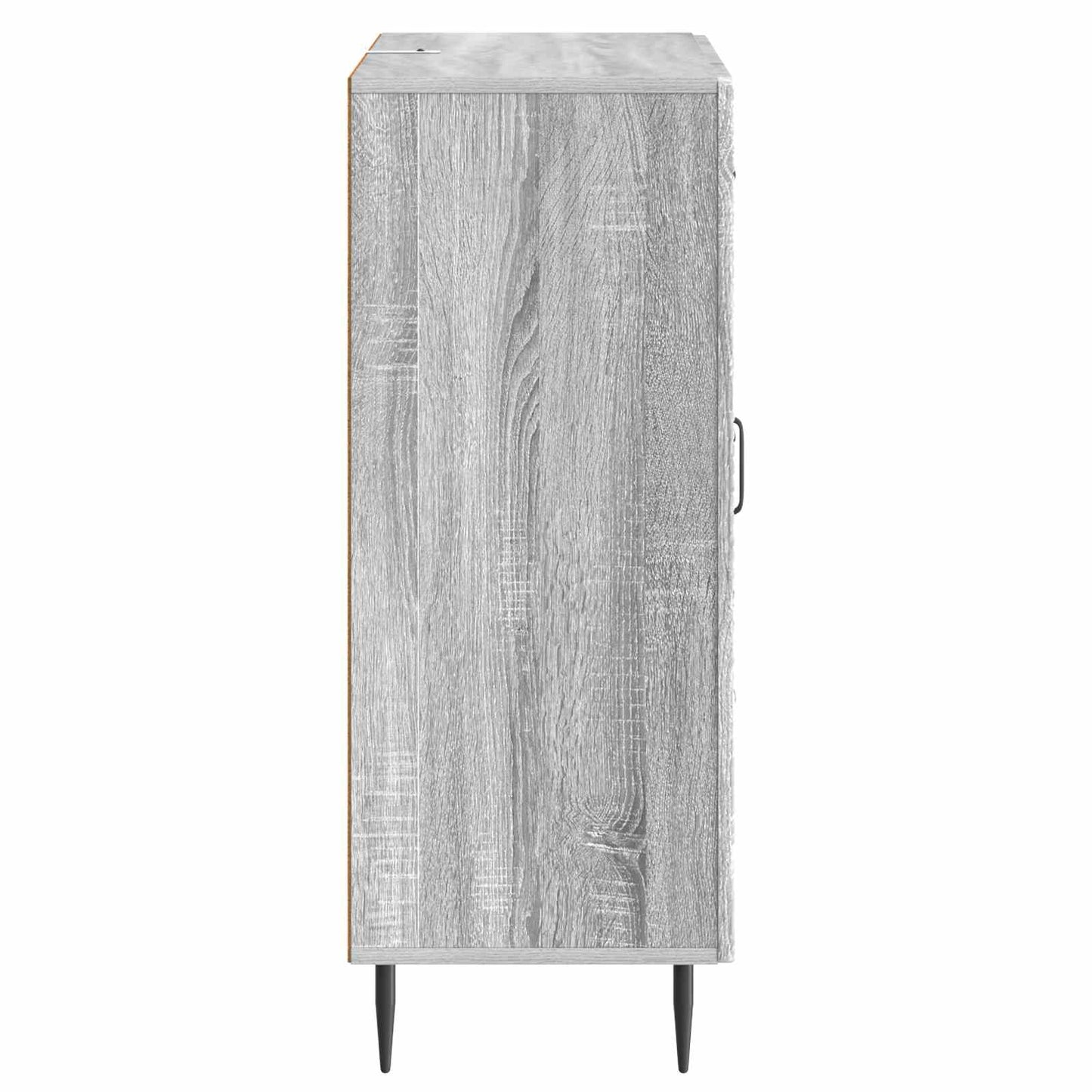 vidaXL Πλαϊνό γραφείο με συρτάρι Γκρι Sonoma 66 x 34,5 x 89,5 εκ