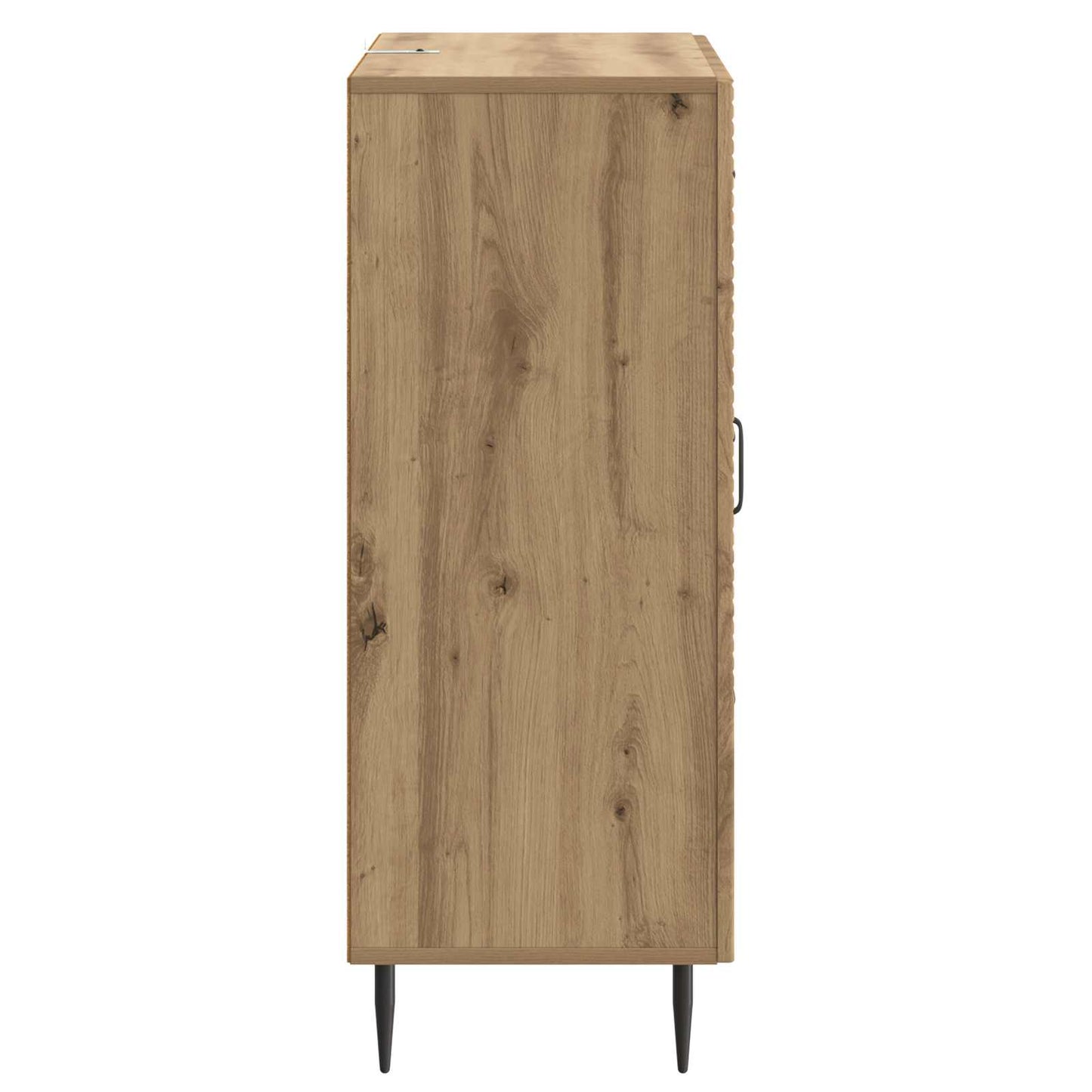 vidaXL Πλαϊνό γραφείο Artisan Δρυς 66 x 34,5 x 89,5 εκ
