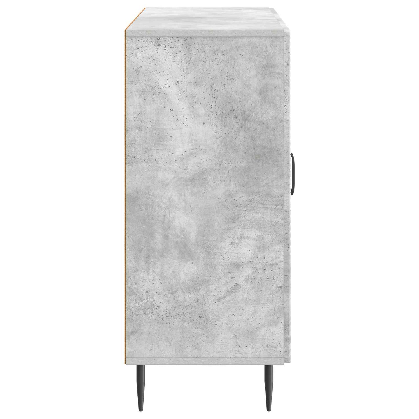 vidaXL Πλαϊνό γραφείο Γκρι Σκυροδέματος 89 x 34,5 x 80 εκ