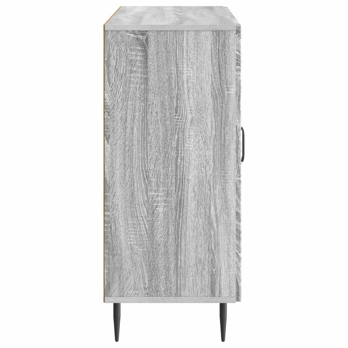 vidaXL Πλαϊνό γραφείο Γκρι Sonoma 89 x 34,5 x 80 εκ Επεξεργασμένο Ξύλο