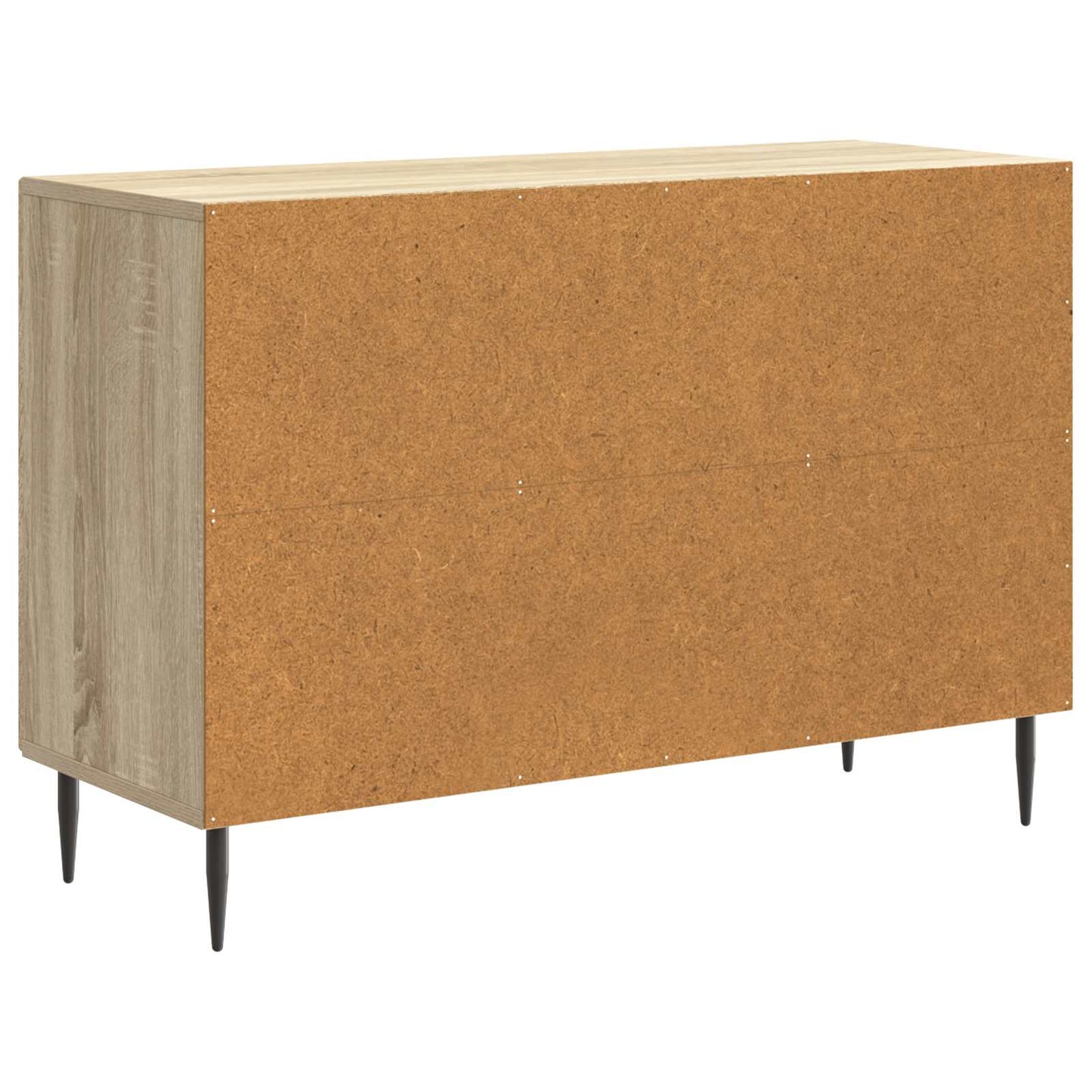 vidaXL Πλαϊνό γραφείο με συρτάρι Sonoma Δρυς 89 x 34,5 x 60 εκ.