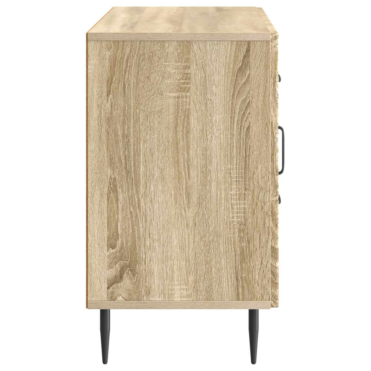 vidaXL Πλαϊνό γραφείο με συρτάρι Sonoma Δρυς 89 x 34,5 x 60 εκ.