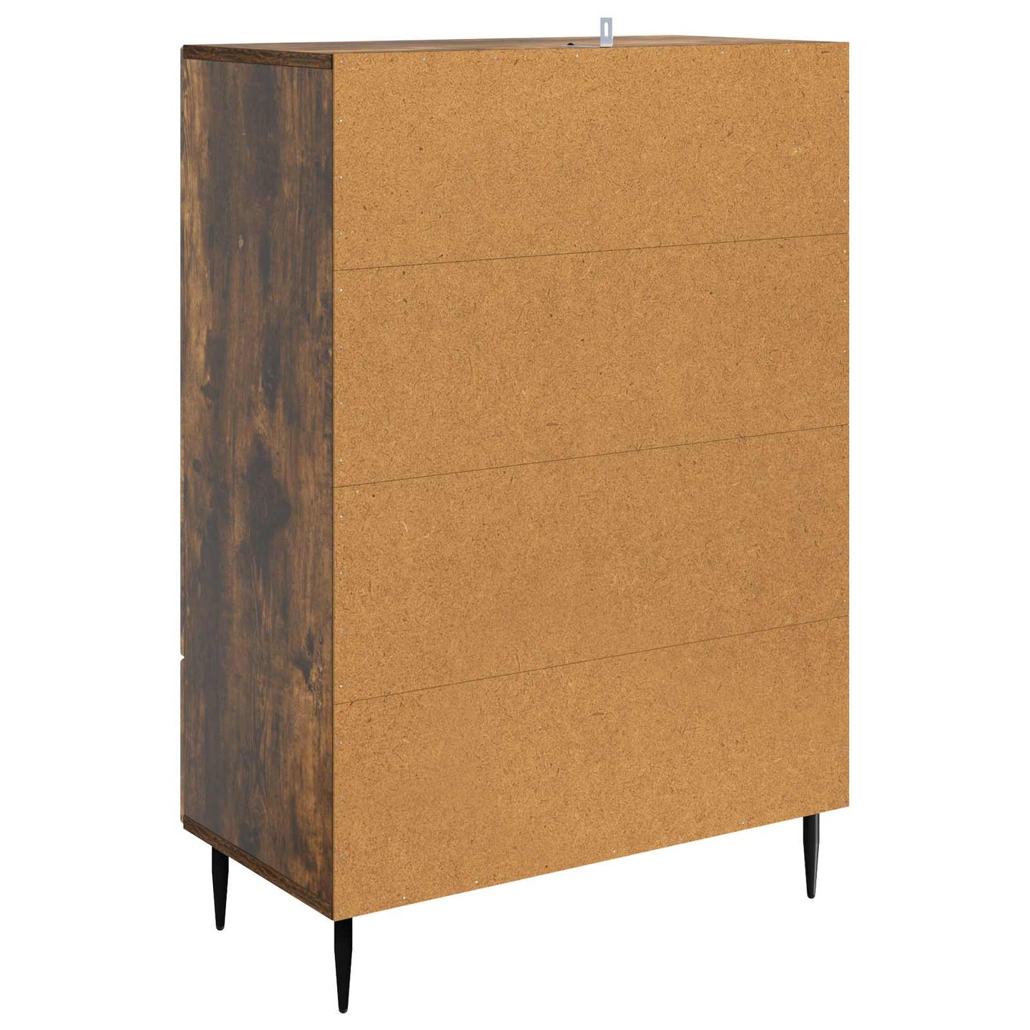 vidaXL Πλαϊνό γραφείο Καπνισμένο Ξύλο Δρυός 66 x 34,5 x 95 εκ.