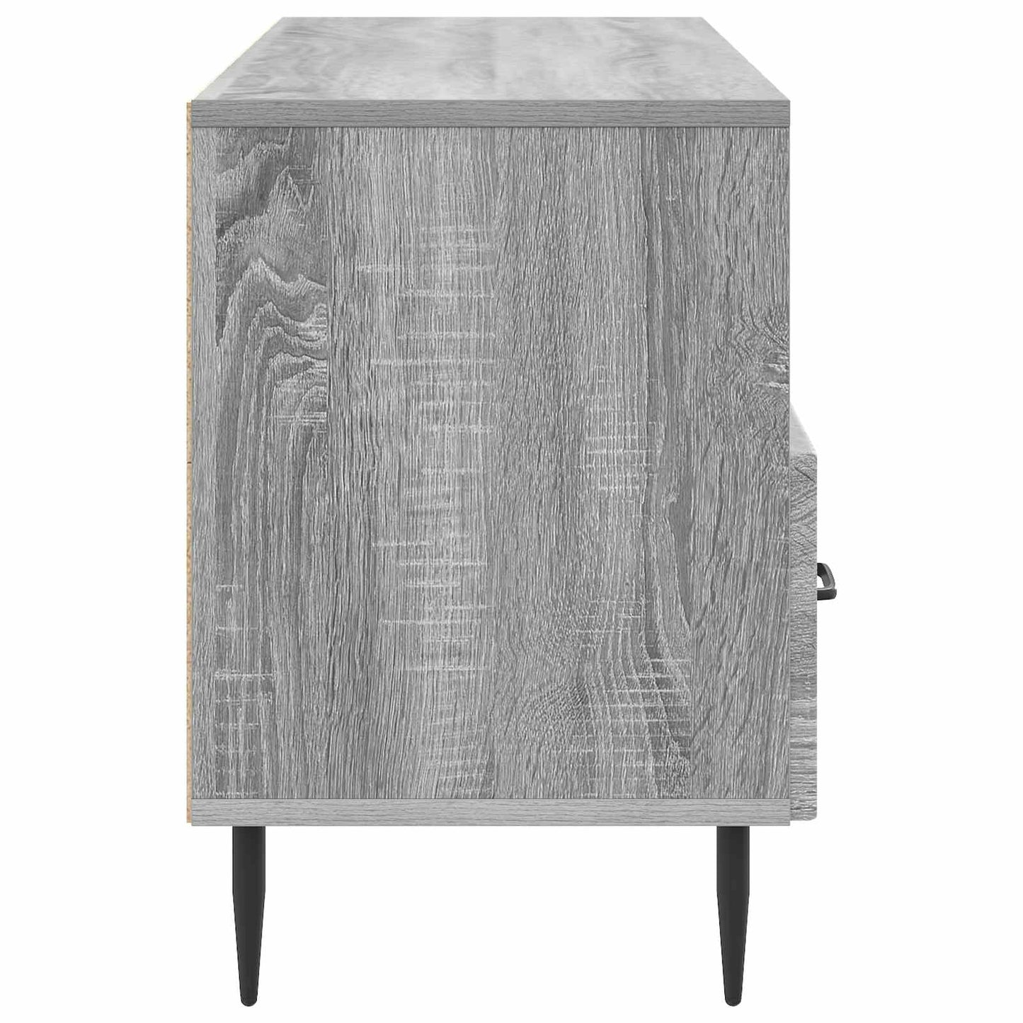 vidaXL Ντουλάπι TV Γκρι Sonoma 102 x 34,5 x 50 εκ. Επεξεργασμένο Ξύλο