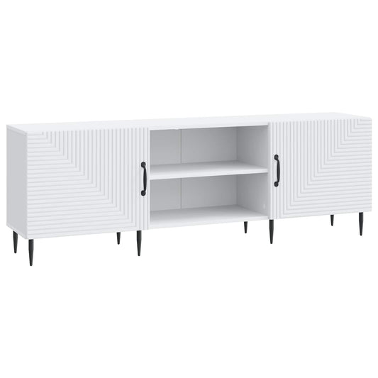 vidaXL Ντουλάπι TV Λευκό 150 x 31 x 50 εκ. Επεξεργασμένο Ξύλο
