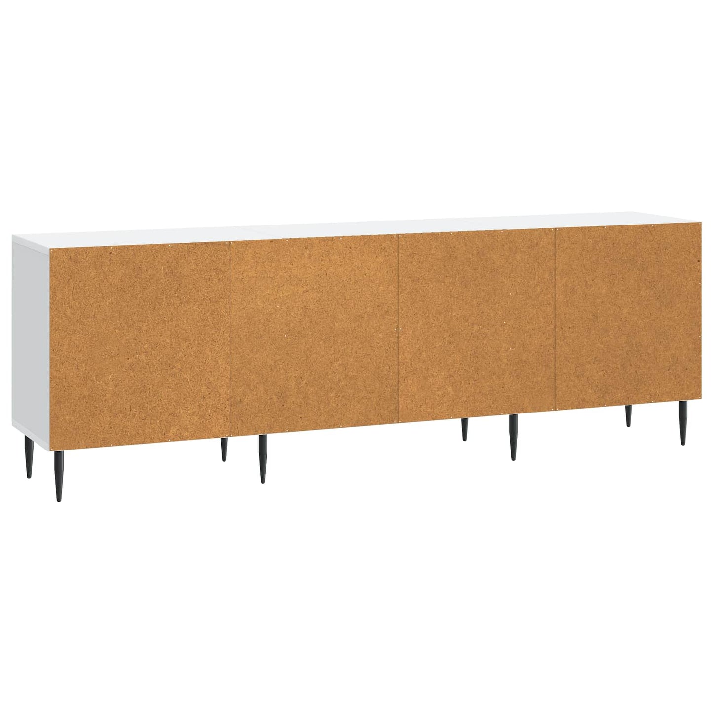 vidaXL Ντουλάπι TV Λευκό 150 x 31 x 50 εκ. Επεξεργασμένο Ξύλο