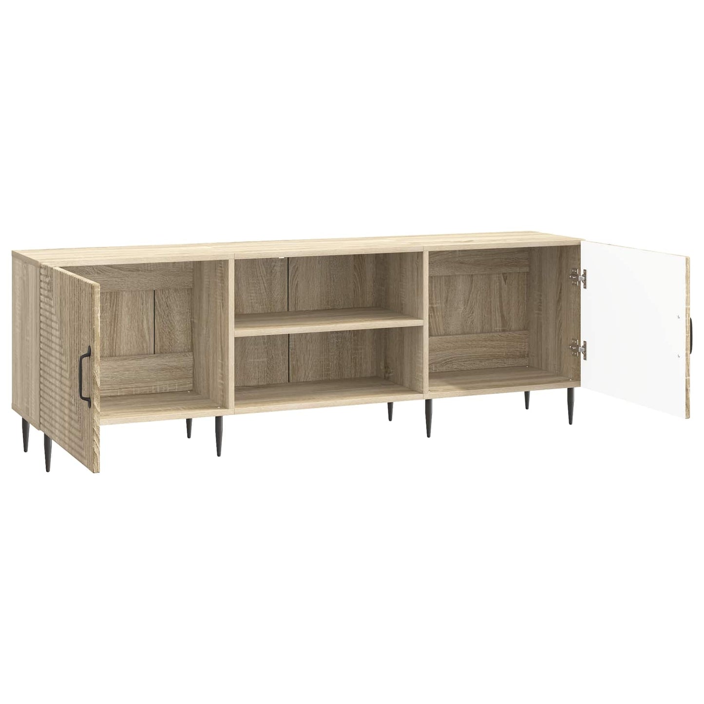 vidaXL Ντουλάπι TV Sonoma Δρυς 150 x 31 x 50 εκ. Επεξεργασμένο Ξύλο