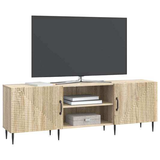 vidaXL Ντουλάπι TV Sonoma Δρυς 150 x 31 x 50 εκ. Επεξεργασμένο Ξύλο