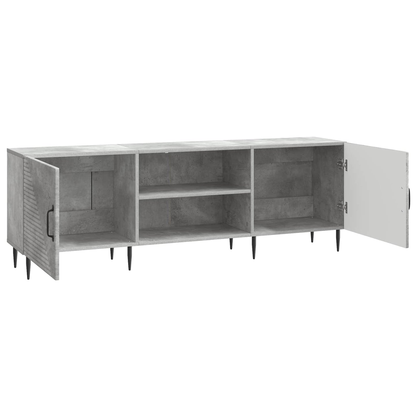 vidaXL Ντουλάπι TV Γκρι Σκυροδέματος 150 x 31 x 50 εκ.