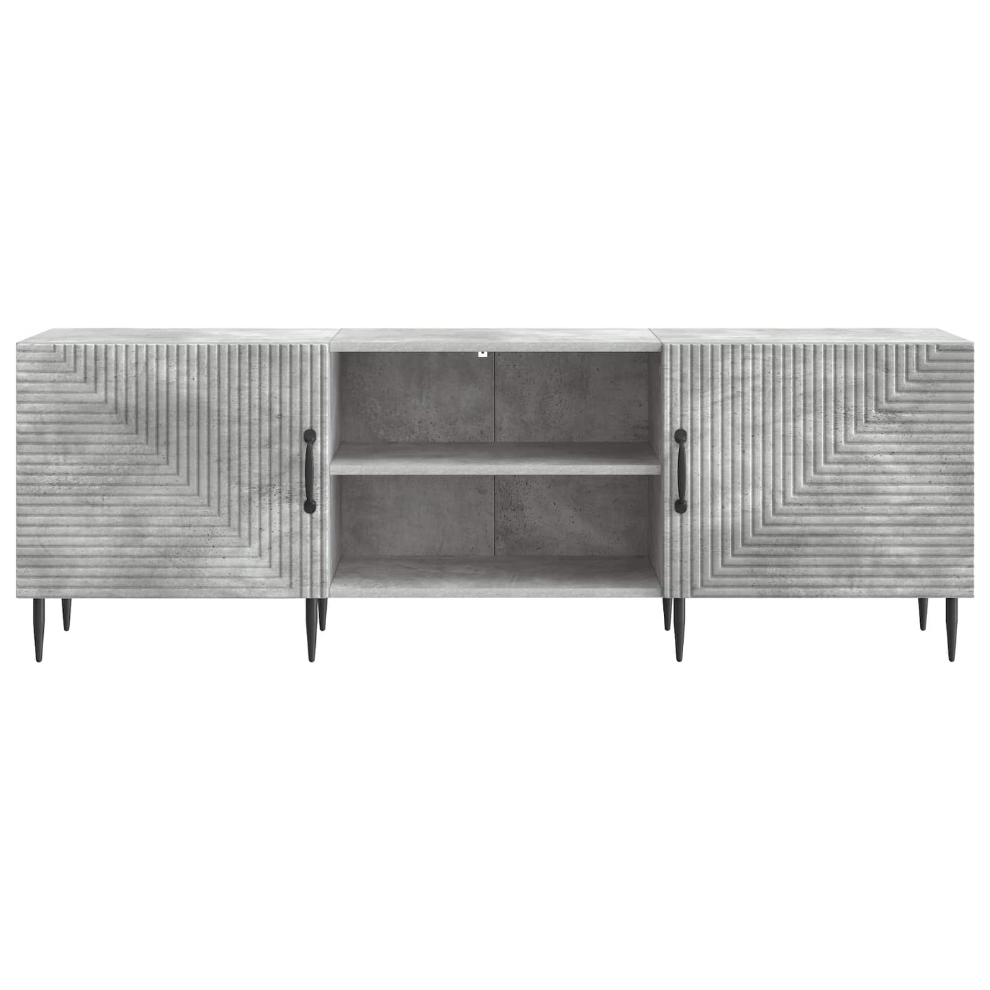 vidaXL Ντουλάπι TV Γκρι Σκυροδέματος 150 x 31 x 50 εκ.