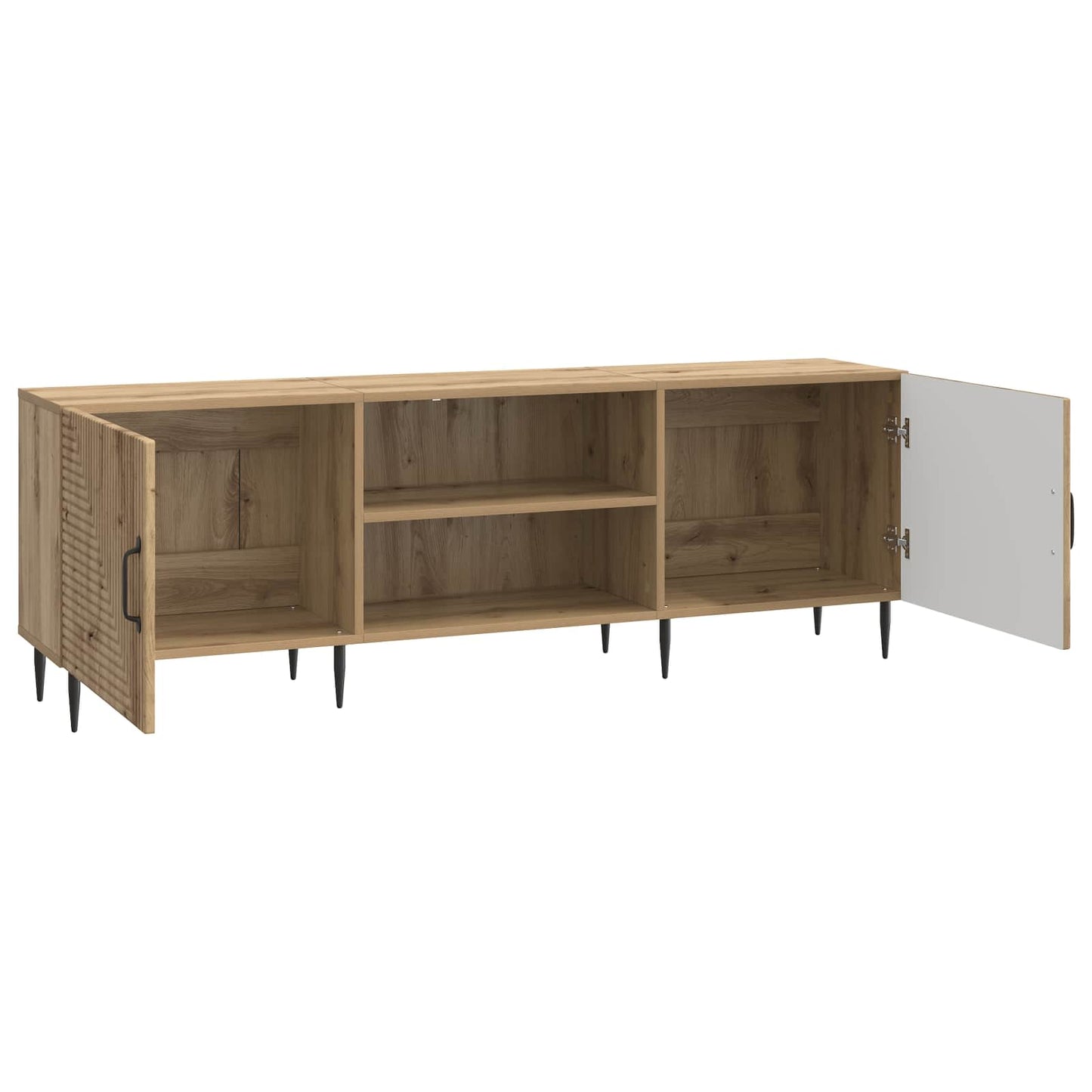 vidaXL Ντουλάπι TV Artisan Δρυς 150 x 31 x 50 εκ. Επεξεργασμένο Ξύλο