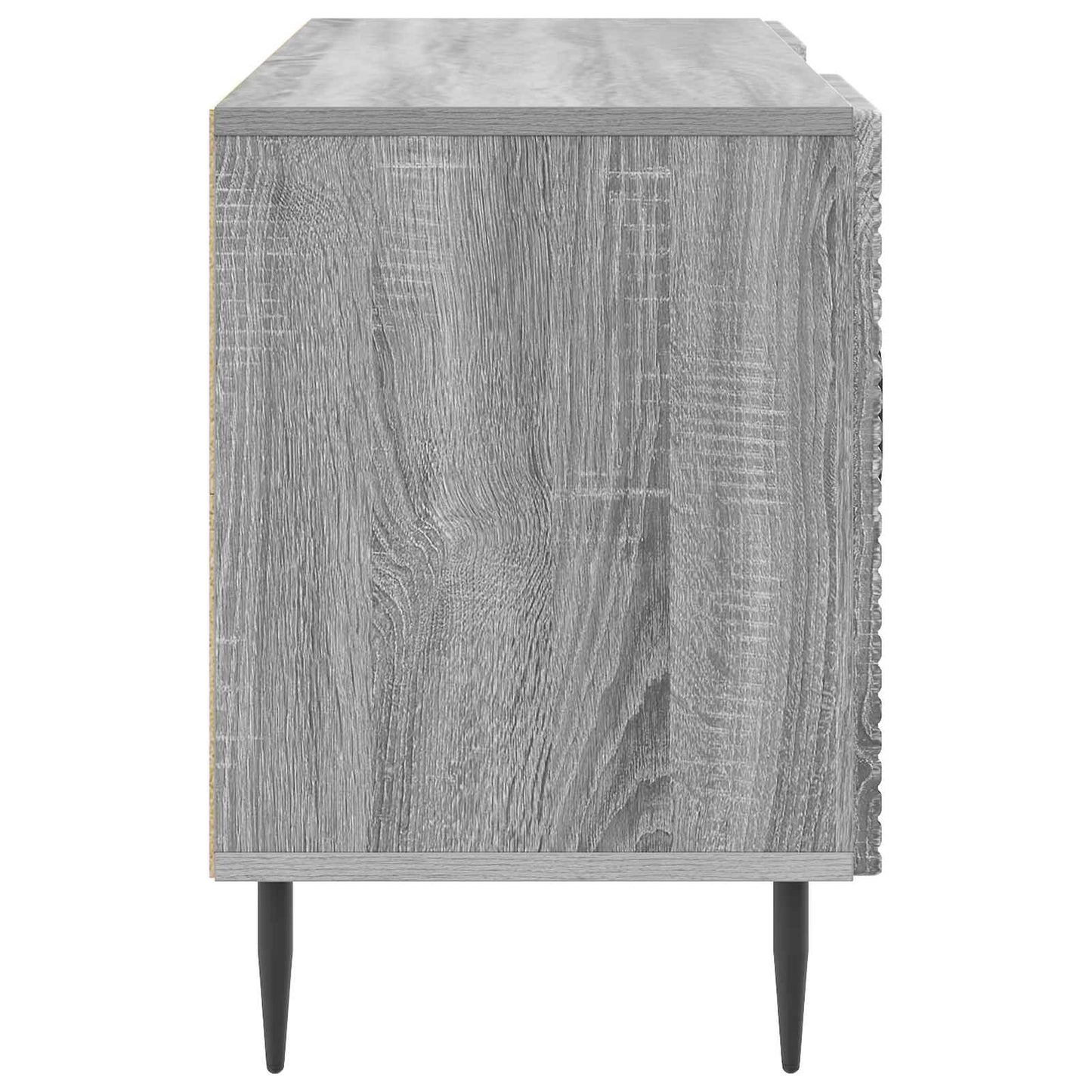 vidaXL Ντουλάπι TV Γκρι Sonoma 102 x 34,5 x 50 εκ. Επεξεργασμένο Ξύλο