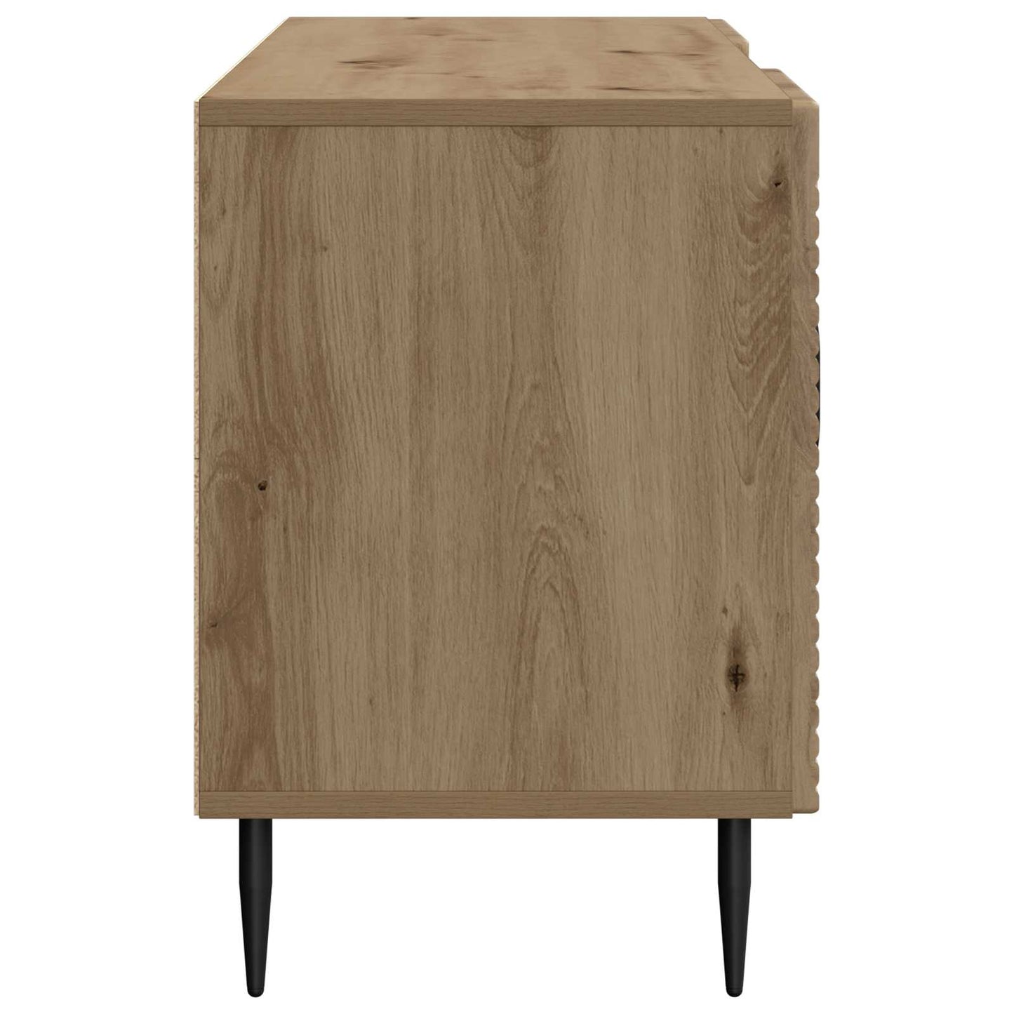 vidaXL Ντουλάπι TV Artisan Δρυς 102 x 34,5 x 50 εκ. Επεξεργασμένο Ξύλο