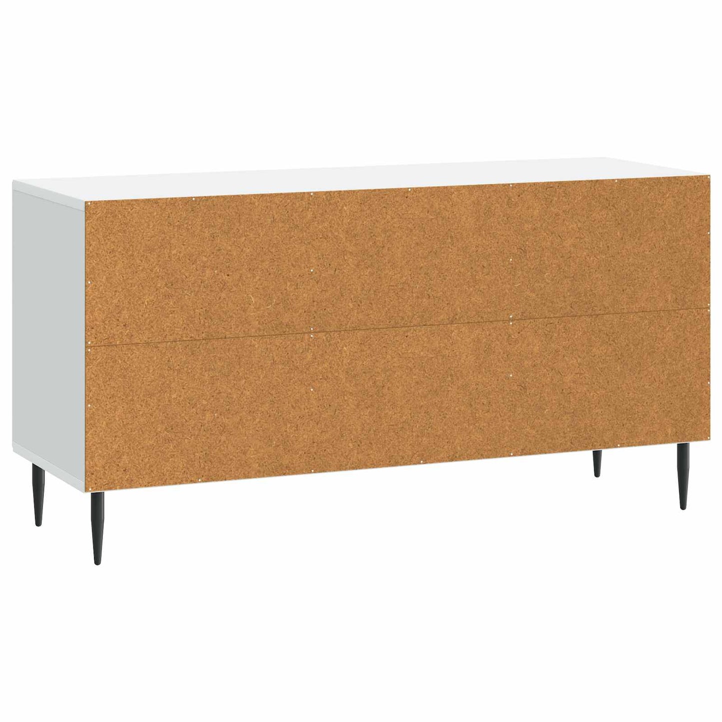 vidaXL Ντουλάπι TV Λευκό 99 x 34,5 x 50 εκ. Επεξεργασμένο Ξύλο