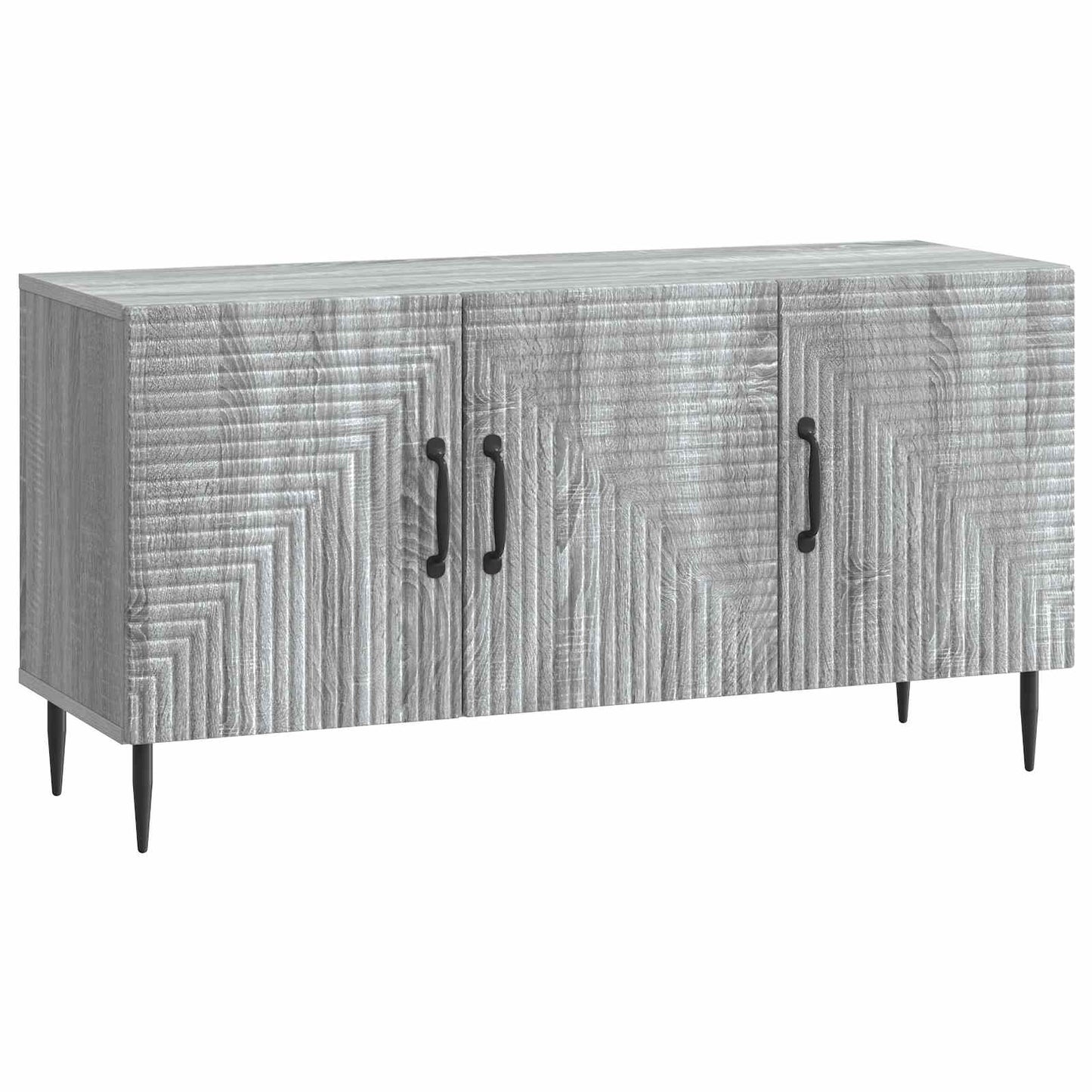 vidaXL Ντουλάπι TV Γκρι Sonoma 99 x 34,5 x 50 εκ. Επεξεργασμένο Ξύλο