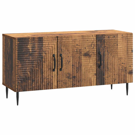 vidaXL Ντουλάπι TV Παλαιωμένο ξύλο 99 x 34,5 x 50 εκ.