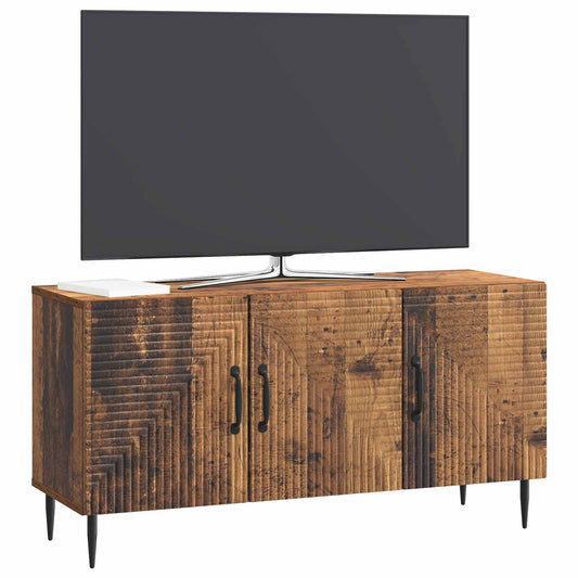 vidaXL Ντουλάπι TV Παλαιωμένο ξύλο 99 x 34,5 x 50 εκ.