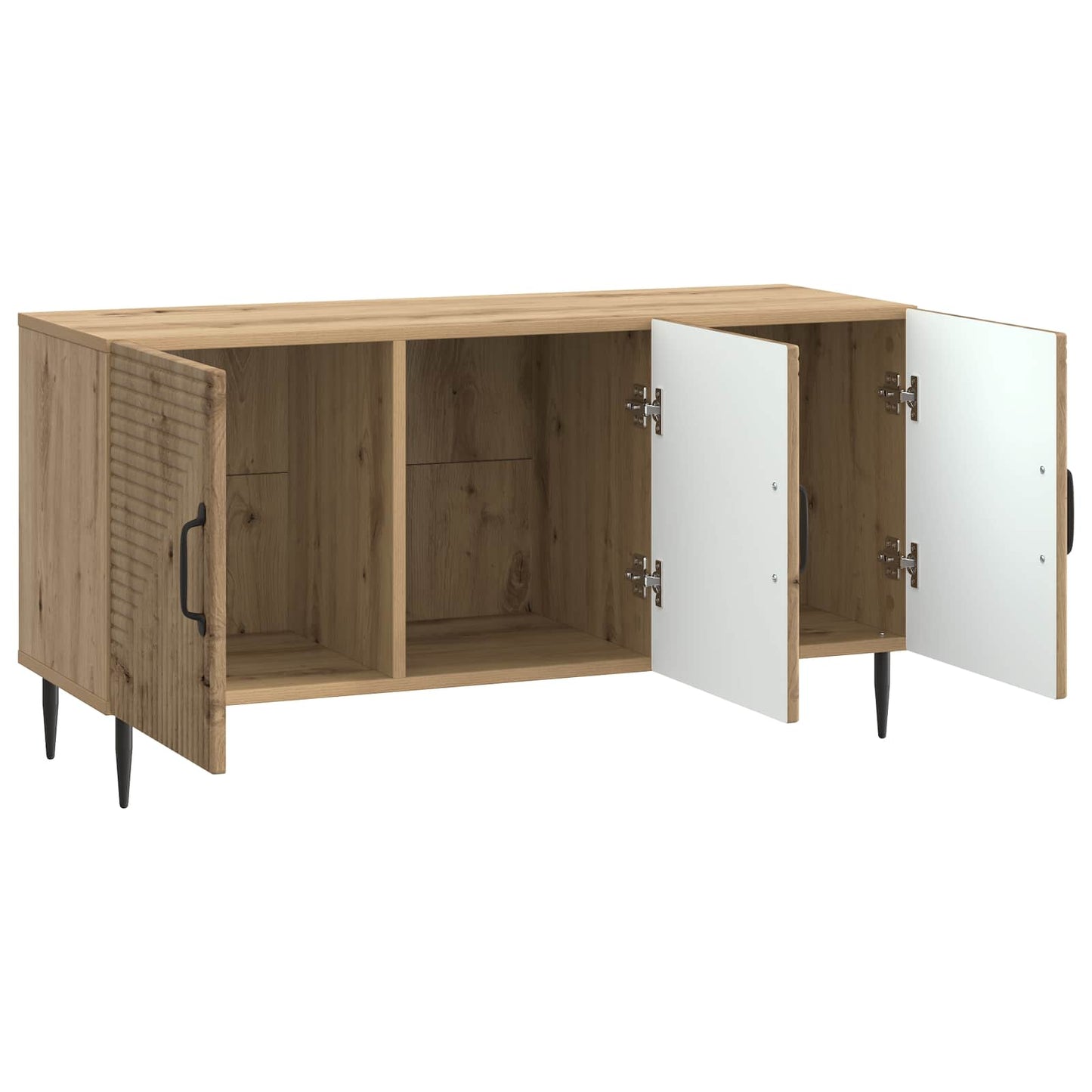 vidaXL Ντουλάπι TV Artisan Δρυς 99 x 34,5 x 50 εκ. Επεξεργασμένο Ξύλο