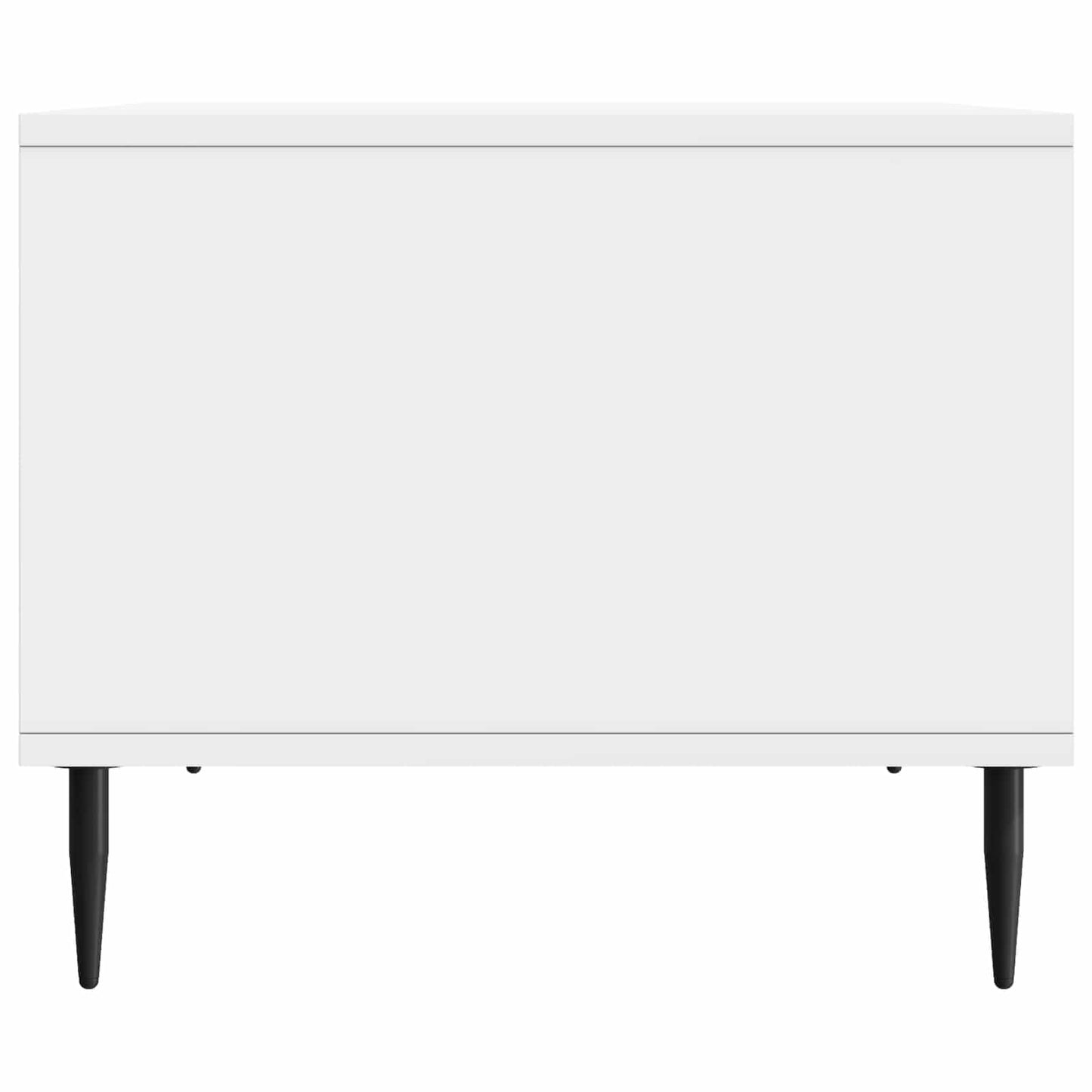 vidaXL Τραπεζάκι σαλονιού Γυαλιστερό Λευκό 90 x 50 x 40 cm