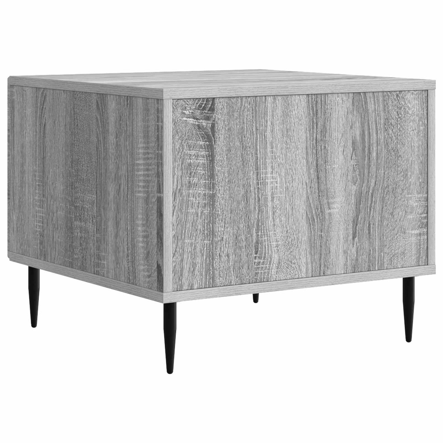 vidaXL Τραπεζάκι σαλονιού με συρτάρι Γκρι Sonoma 49 x 50 x 40 εκ
